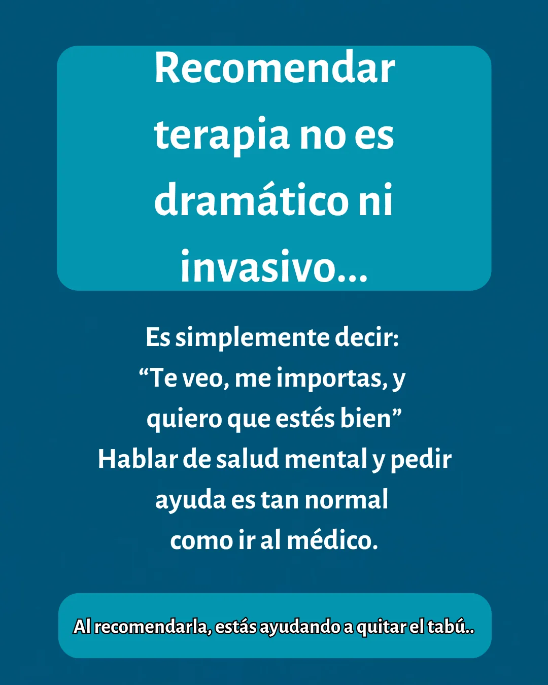 Cuando es el momento adecuado para recomendar?