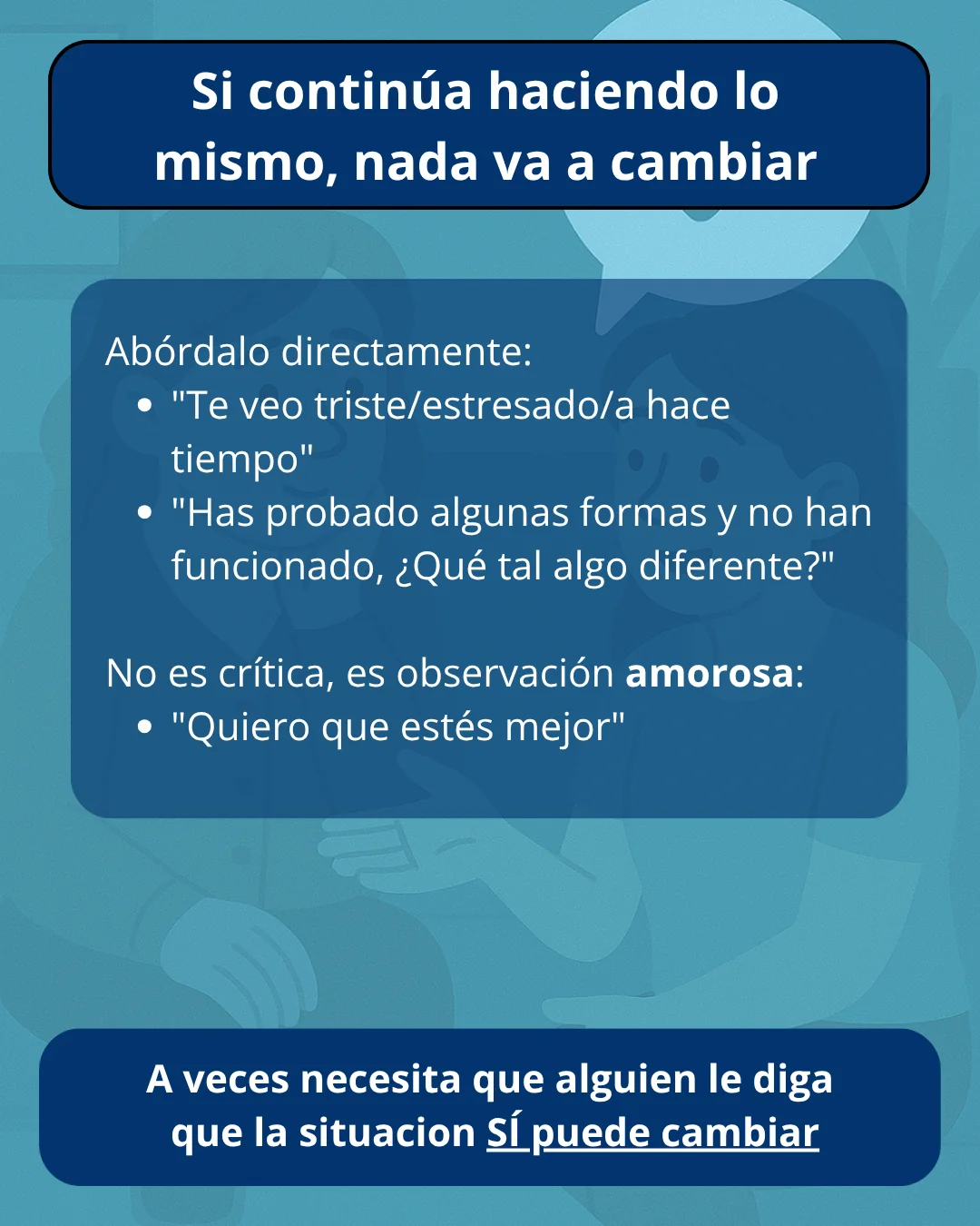 Con tu mamá o papá