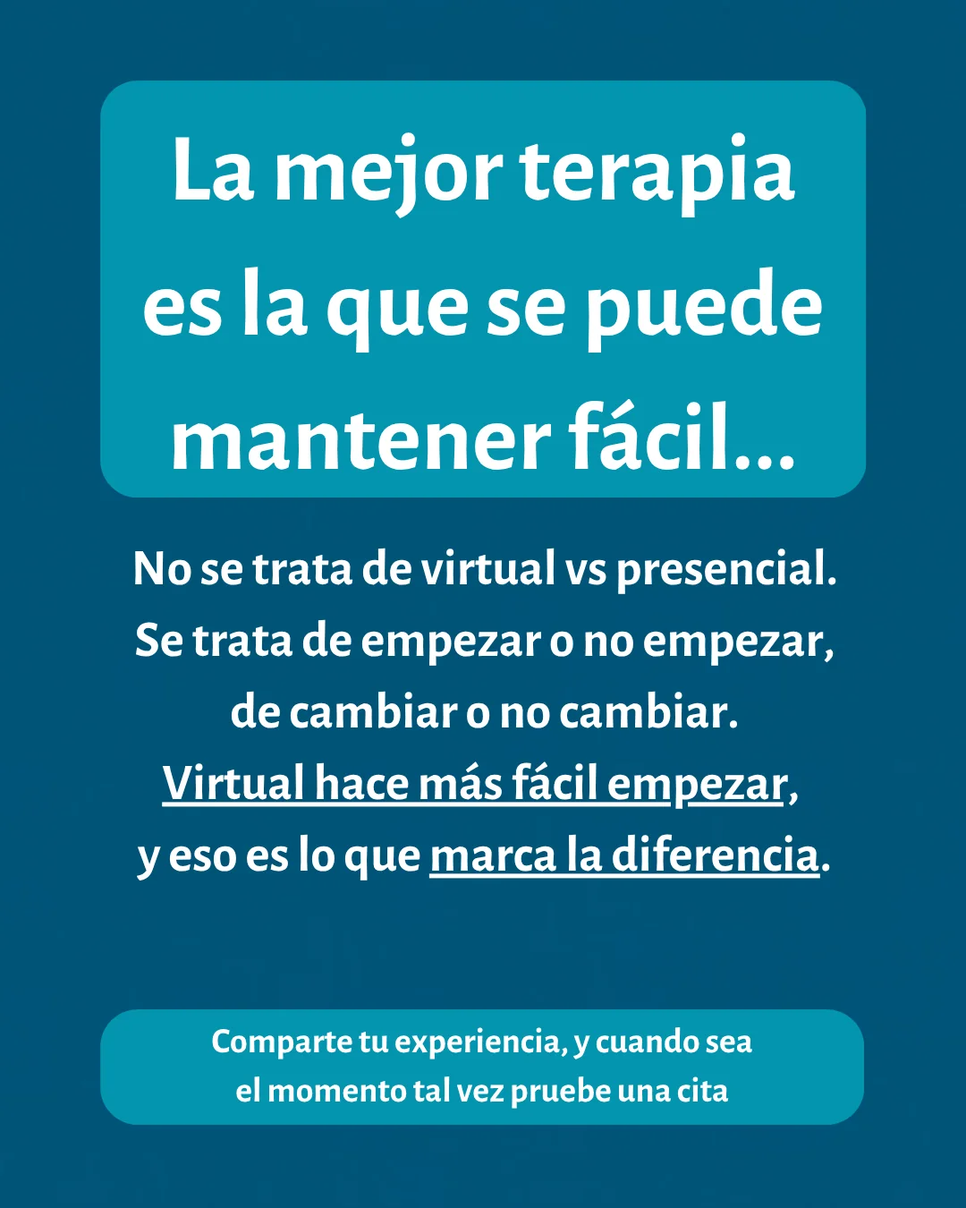 ¿Funciona la Terapia Virtual?