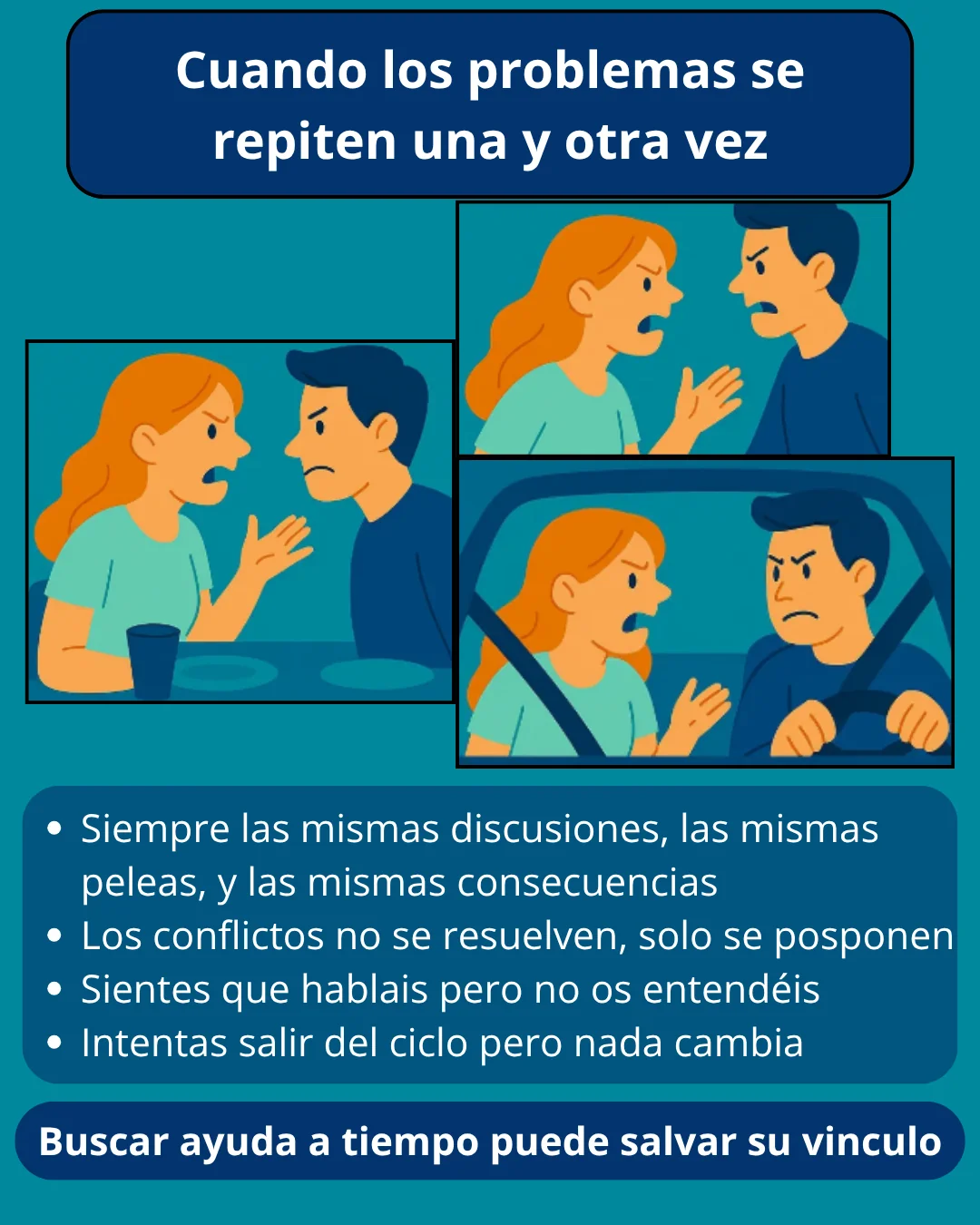 ¿Cuándo ir a Terapia de Pareja?