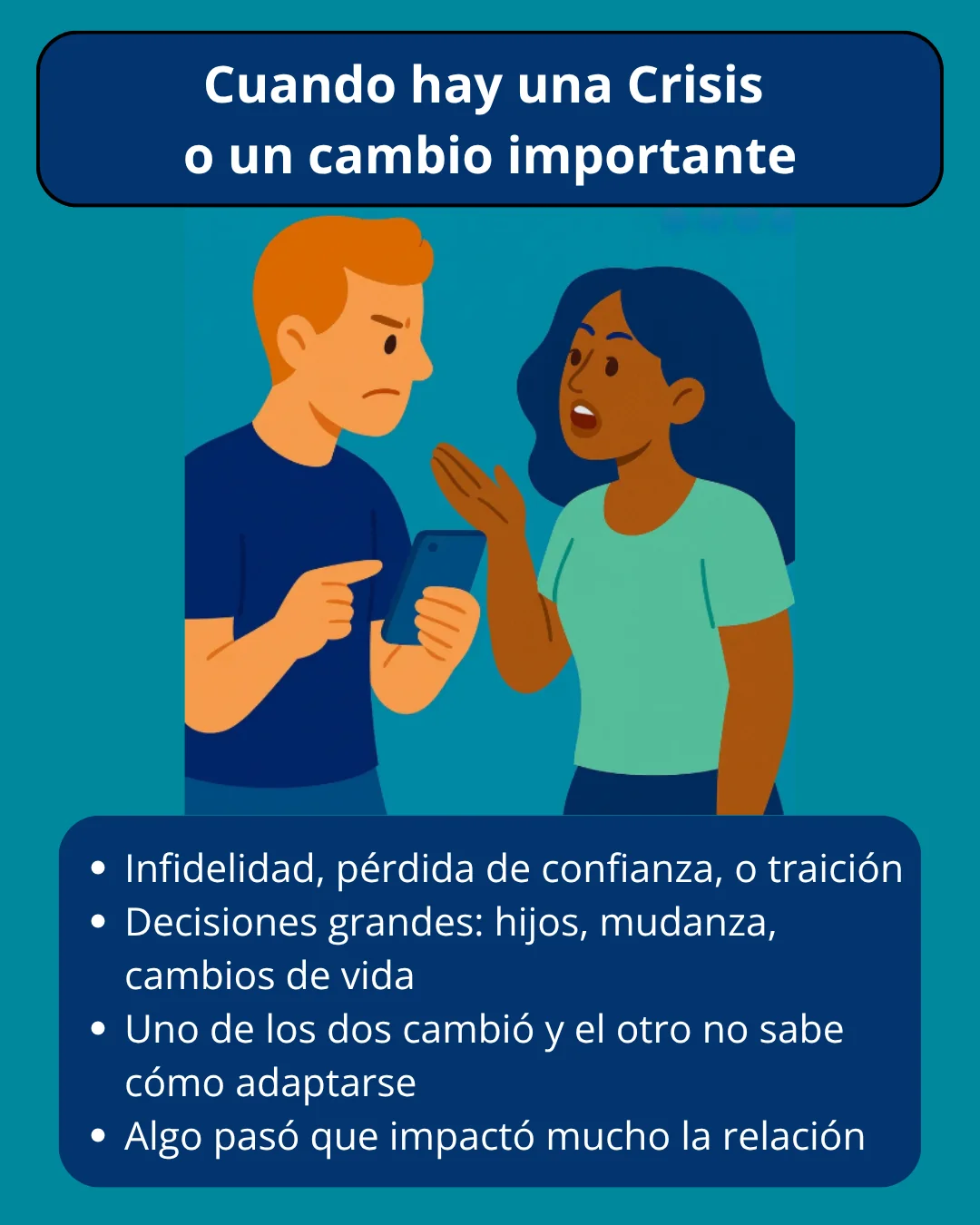¿Cuándo ir a Terapia de Pareja?