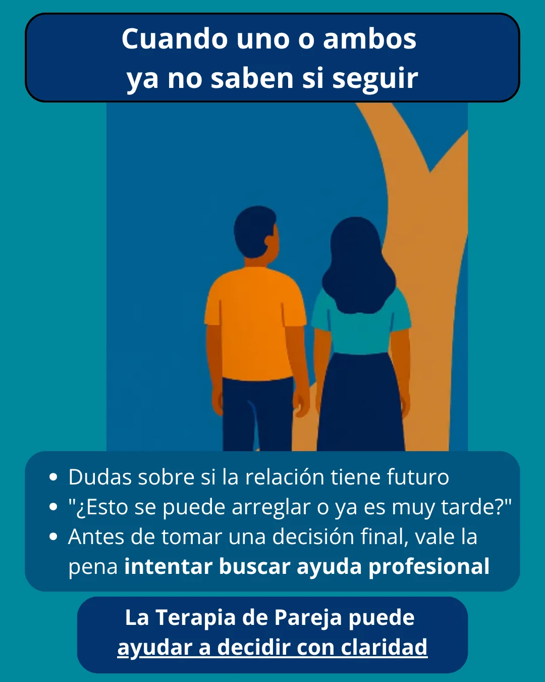 ¿Cuándo ir a Terapia de Pareja?