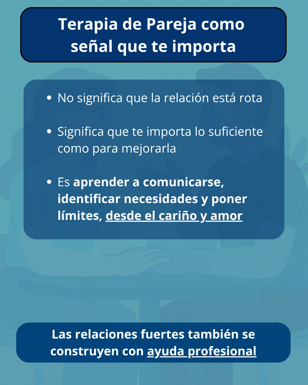 Cómo presentar la idea de Terapia de Pareja